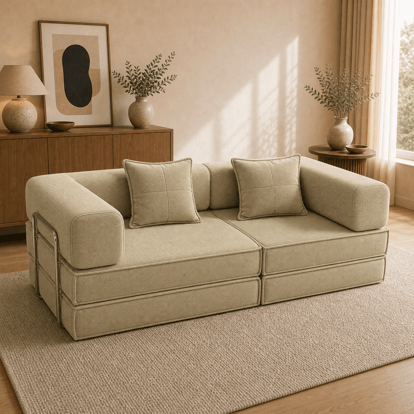 Teddy Bear Sofa A - single-seat compressed foam sofa